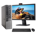 Restored Dell OptiPlex 7010 USFF Computer Desktop PC Intel i5 3.2GHz 8GB Ram 250GB Hard Drive Wifi & Bluetooth BTO Wireless Keyboard And Mouse 22 Inch FHD Monitor WebCam Windows 10 (Refurbished)