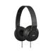 JVC HAS180 Black Lightweight Stereo Powerful Deep Bass Foldable Wired on Ear Headphones