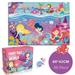 Kids Puzzles 96 Piece Mermaid Floor Puzzle Children Puzzles for Boys and Girls and Educational Toys Jigsaw Puzzles Raising Children Recognition & Memory Skill Practice ï¼ˆ23.6*16.54inï¼‰