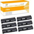 Toner H-Party 6-Pack Compatible 79A Toner Cartridge Replacement for HP CF279A LaserJet Pro MFP M26nw M26a LaserJet Pro M12w M12 Printer Ink Black