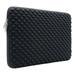 RAINYEAR 13 Inch Laptop Sleeve Diamond Foam Shock Resistant Case Cover Bag Compatible with 13.3 MacBook Air Pro M1 A2337 A2338 A1932 A1989 A2159 A2179 A2251 A2289 for 13.3 Notebook Chromebook(Black)