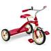 Radio Flyer Classic 10 inch Tricycle Rubber Tires and Steel Frame for Boys and Girls