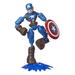 Marvel Avengers Bend And Flex Captain America Flexible 6-inch Action Figure