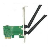 Wireless Wifi Network Card Mini PCI-E To PCI-E 1x Desktops Antennas T5C2 2x R8N0