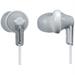 Panasonic ErgoFit In-Ear Earbud Headphones RP-HJE120-S (Silver) Dynamic Crystal Clear Sound Ergonomic Comfort-Fit