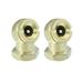 Unique Bargains 2 Pcs Car 1/4 NPT Closed Flow Tire Chuck Tire Air Nozzle for Tire Inflator Gauge Air Compressor