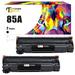 Toner Bank Compatible 85A Toner Cartridge for HP CE285A 85A LaserJet Pro P1102W Pro M1212NF Pro M1132 M1210 M1130 M1212NF M1217NFW Printer Replacement Toner Ink (Black 2-Pack)