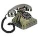 Fyydes Vintage Telephone Vintage Landline Telephone Antique Bronze High Definition Call Large Button Wiring