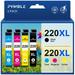 220XL 220 Ink Cartridge for Epson 220 Ink Cartridges for Epson WF-2760 WF-2750 WF-2650 WF-2630 WF-2660 XP-320 XP-420 XP-424 (Black Cyan Magenta Yellow 4-Pack)