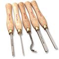 5pc. Robert Sorby #47HS Micro Hollowing/Spindle Set