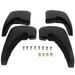 SCITOO Front Rear Mud Flaps Splash Guards Fit For Dodge Ram 1500 2009-2022 For Dodge Ram 1500 Classic 2019-2022 For Dodge Ram 2500 3500 2010-2022 For Ram 1500 2500 3500 2011-2022 Mud Guards