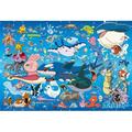 Beverly Pokemon Large Gathering Water Type Edition 80 pc Jigsaw Puzzle 15x10-inch