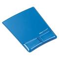 Gel Wrist Support with Attached Mouse Pad 8.25 x 9.87 Blue | Bundle of 2 Each