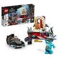 LEGO Marvel Black Panther Wakanda Forever King Namorâ€™s Throne Room Building Kit 76213 Submarine Toy Building Set with 3 Marvel Mini Figures Great Gift for Kids Boys and Girls Age 7+ Years Old