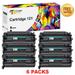 CRG-121 121 Toner Cartridge Compatible for Canon 121 D1620 D1650 CRG121 Cartridge 121 for Canon Image CLASS D1620 D1650 Printer Ink (Black 6-Pack)