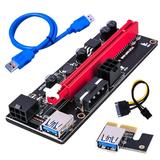 LIWEN VER009S Portable USB 3.0 PCI-E 1X to 16X GPU Express Riser Card for Miner