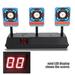 Zerodis Target Toy Shooting Target Toy Electric Score Target Automatic Restore Accessory for Soft Toy