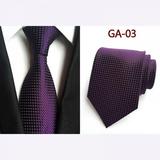 [Big Save!] Mens Leisure Small Plaid Neckties Silk Plaid Ties for Men Necktie Party Business Formal