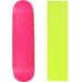 Skateboard Deck Pro 7-Ply Canadian Maple NEON PINK With Griptape 7.5 - 8.5