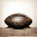 Vintage Football Poster Print - Jennifer Rigsby (12 x 12)