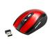 2.4GHZ Portable Wireless Mouse Cordless Optical Scroll Mouse for PC Laptop (Red)