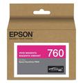 Epson T760320 UltraChrome HD T760320 (760) Ink - Vivid Magenta