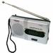 BC-R21 Mini Radio Portable AM FM Telescopic Antenna Pocket Radio World Receiver Speaker Battery Powered