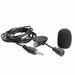 AOKID Lapel Clip Microphone 3.5mm Wired Lapel Clip Omnidirectional Microphone Lavalier Mic for Loudspeaker Lapel Clip Wired Universal Portable