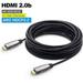 delong 100ft fiber optic hdmi cable can handle 4k@60hz uhd at 18.2gbps ultra high speed perfect for long distance transmission(30m)