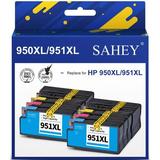 950XL 951XL Ink Cartridge for HP 950XL and 951XL Ink Cartridges for HP OfficeJet Pro 8600 8610 8615 8630 with Pro 251dw 276dw Printer (2 Black 2 Cyan 2 Magenta 2 Yellowï¼Œ8-Pack)