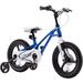 Royalbaby Galaxy Kids Bike 14 In. Magnesium Children s Bicycle with Disc Brake Training Wheel for Boy s and Girl s Ages 3-8 Blue