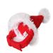 FRCOLOR Adorable Pet Hat Christmas Cap Decorative Headgear Party Headwear for Small Pet Dog Cat Rabbit Hamster Chinchilla