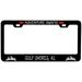 R and R Imports Gulf Shores Alabama Vanity Metal License Plate Frame