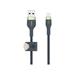 BELKIN BOOST CHARGE PRO Flex Blue USB-A Cable with Lightning Connector - 6.56 ft.
