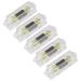 5pcs 200 Amp Fuse 0 4 8 10 Gauge Inline ANL Fuse Holders Clear Fuse Block for Car Audio Video Stereo