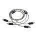 jl audio xd-clraic2-3 2-channel twisted-pair audio interconnect cable with molded connectors 3-feet