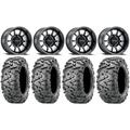 Method 409 14 Black (5+2) Wheels 26 BigHorn 2.0 Tires Sportsman RZR Ranger