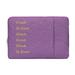 Durable Computer Case Sleeve For Laptop Laptop Liner Bag Computer Protective Sleeve Liner Purple 14-inch