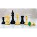 StonKraft Staunton Style Wooden Chess Pieces Chessmen Chess Coins (4 King with Extra Queens)