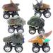 Pull Back Dinosaur Car Toys 6 Pack Dino Toys for 3 Year Old Boys and Toddlers Dinosaur Games Monster Trucks