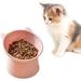 Cat Bowl Dog Bowl Raised Cat Bowl Anti Vomiting Bowl for Cat Non-Slip Food and Water Bowl for Flat Face Cat Small Dog