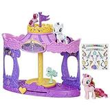 My Little Pony Musical Carousel with Pinkie Pie and Rarity 3-inch Pony Toys Kids Ages 3 and Up