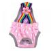 Pet Dog Cat Physiological Shorts Doggy Kitten Underwear Pants Diapers Strip Design Tighten Strap Sanitary Briefs Panties for Puppy Kitty