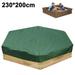 Sandbox Cover with Drawstring Waterproof Sandpit Pool Cover Square Protective Cover for Sandbox Oxford Cloth Sandbox Canopy for H
