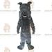 Black Bulldog BIGGYMONKEYâ„¢ Mascot Costume