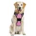 Eagloo Dog Harness for Large Dogs No Pull No Choke Dog Harness Soft Padded Adjustable Reflective Dog Vest with Handle Control for Small Medium Large Dogs Pink