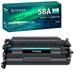 58A 58X CF258A Toner Cartridge Black (with CHIP) Replacement for 58A HP Toner Cartridge for Laserjet Pro MFP M428fdw M428fdn M428dw M404 M428 M404n M404dn M404dw M304 M406dn M430f Printer (1 Black)