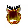 Cute Costume Giraffe Hat with Antlers for Cats & Small Dogs Party Costume Easter Pet Accessory Headwear