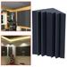 Yesbay Soundproofing Foam Acoustic Bass Trap Corner Absorbers for Meeting Studio Room Soundproof Foam