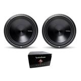 Pair of Rockford Fosgate 15 Punch P3 2400W Dual 4 Ohm Subwoofer P3D4-15